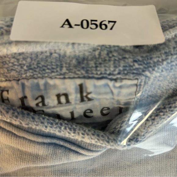 Frank & Eileen Womens Olive Capelet Top OS Mineral Blue Coastal Lagenlook Layer - Picture 15 of 15